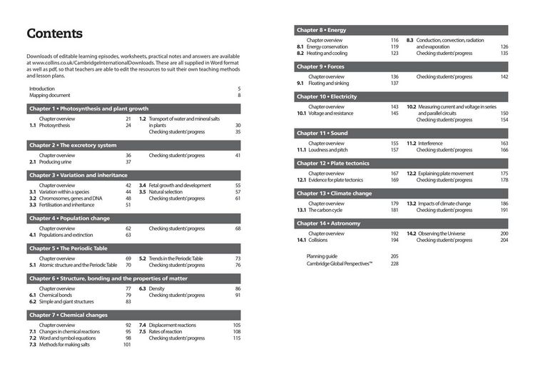 Produktbild: Collins Cambridge Lower Secondary Science - Lower Secondary Science Teacher's Guide: Stage 9