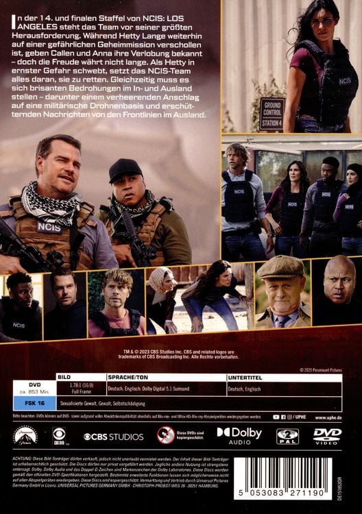 Produktbild: Navy CIS Los Angeles - Season 14 [6 DVDs]