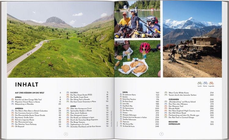 Produktbild: Lonely Planet Legend&auml;re Radtouren
