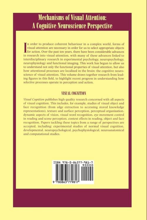 Produktbild: Mechanisms Of Visual Attention