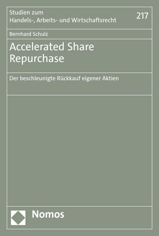 Produktbild: Accelerated Share Repurchase
