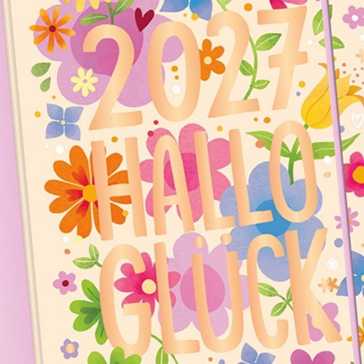 Produktbild: Terminplaner 2027 Hallo Gl&uuml;ck