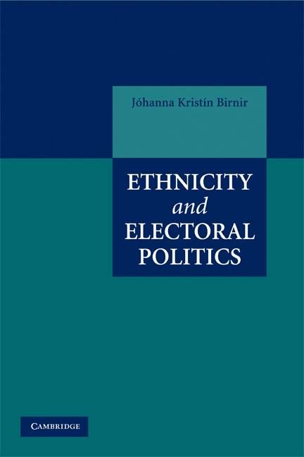 Produktbild: Ethnicity and Electoral Politics