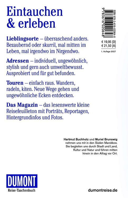 Produktbild: DUMONT Reise-Taschenbuch Reisef&uuml;hrer Marokko, Der S&uuml;den, Agadir, K&ouml;nigsst&auml;dte