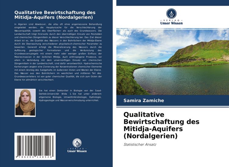 Produktbild: Qualitative Bewirtschaftung des Mitidja-Aquifers (Nordalgerien)
