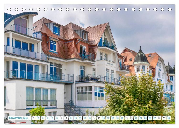 Produktbild: Warnem&uuml;nde - Sommer, Sonne und Sand im Schuh (Tischkalender 2026 DIN A5 quer), CALVENDO Monatskalender