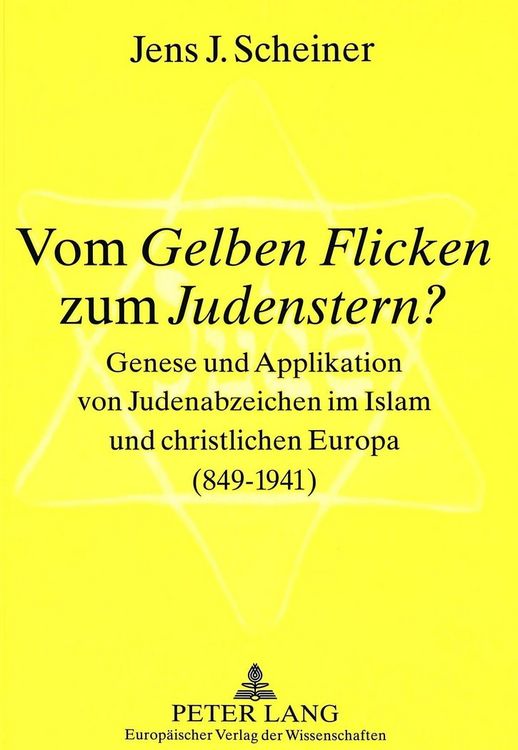 Produktbild: Vom &laquo;Gelben Flicken&raquo; zum &laquo;Judenstern&raquo;?