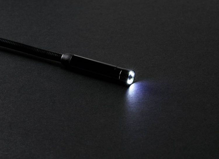 Produktbild: VOLTCRAFT BS-450 HDWT Endoskop Sonden-&Oslash;: 8mm Sonden-L&auml;nge: 1m