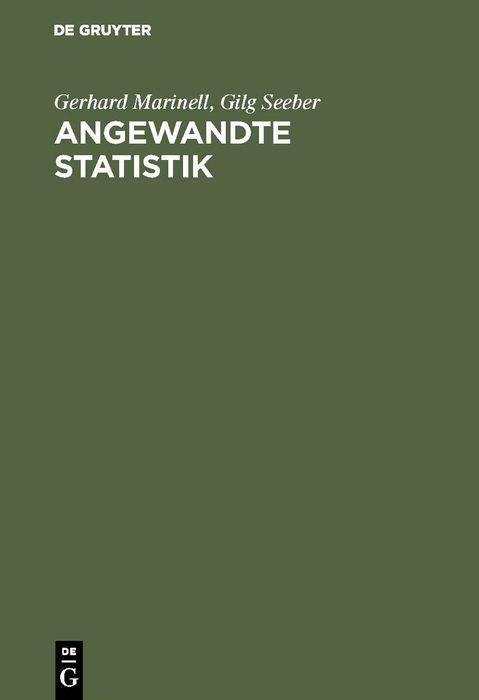 Produktbild: Angewandte Statistik