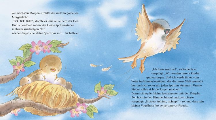 Produktbild: Der &auml;ngstliche kleine Spatz