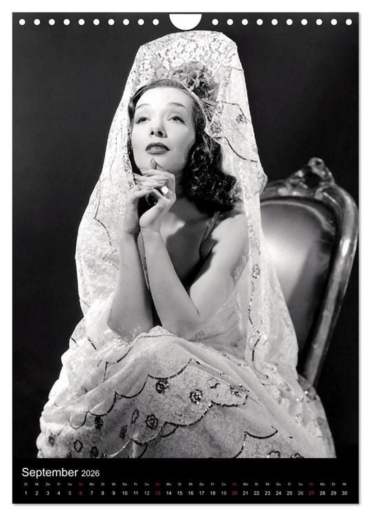 Produktbild: Diven der Stummfilm-&Auml;ra (Wandkalender 2026 DIN A4 hoch), CALVENDO Monatskalender