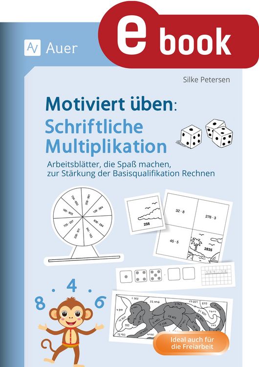 Produktbild: Motiviert &uuml;ben: Schriftliche Multiplikation