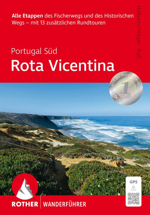 Produktbild: ROTHER Wanderf&uuml;hrer Portugal S&uuml;d: Rota Vicentina