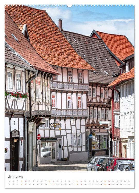 Produktbild: Die Stadt Hornburg (hochwertiger Premium Wandkalender 2026 DIN A2 hoch), Kunstdruck in Hochglanz