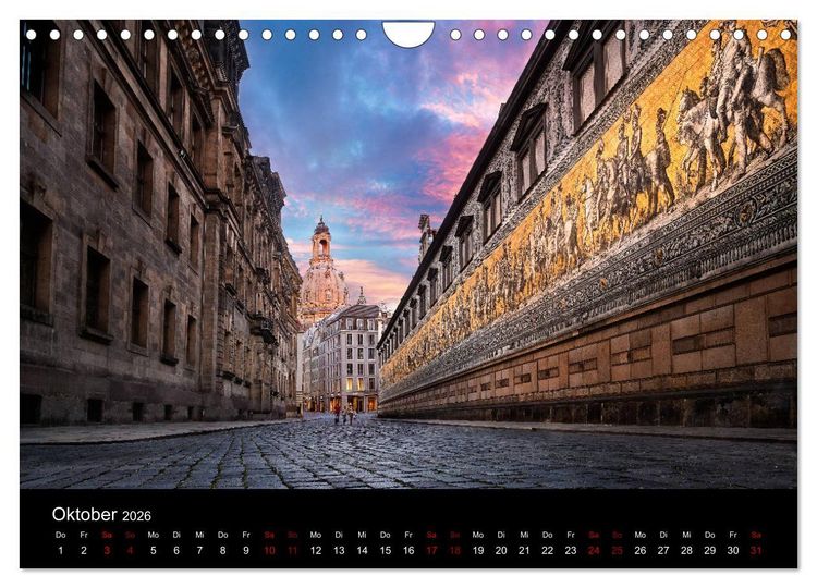 Produktbild: Dresden und Umland (Wandkalender 2026 DIN A4 quer), CALVENDO Monatskalender