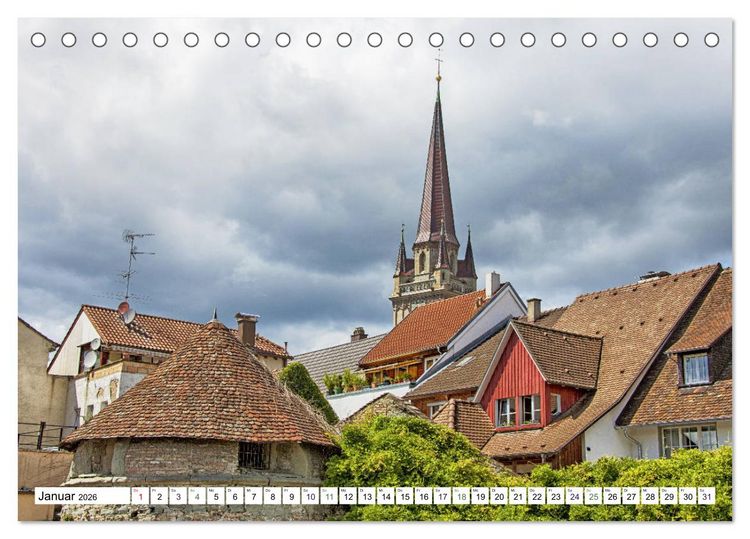Produktbild: Radolfzell - schmucke Stadt am Bodensee (Tischkalender 2026 DIN A5 quer), CALVENDO Monatskalender