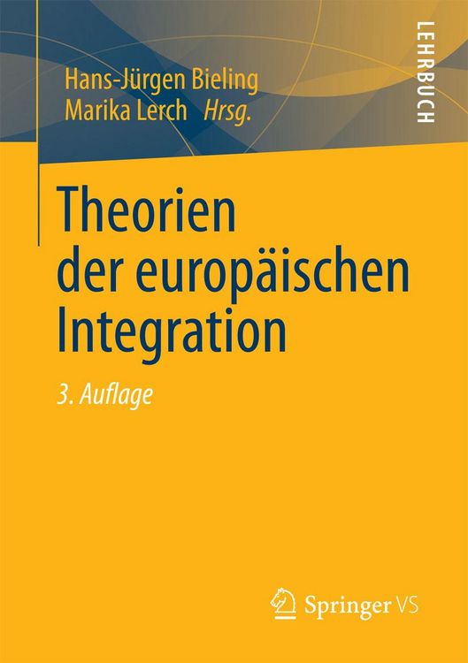 Produktbild: Theorien der europ&auml;ischen Integration