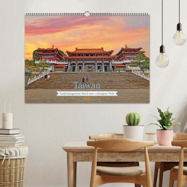 Produktbild: Taiwan &ndash; Entdeckungsreise durch eine verborgene Perle (Wandkalender 2027 DIN A2 quer), CALVENDO Monatskalender