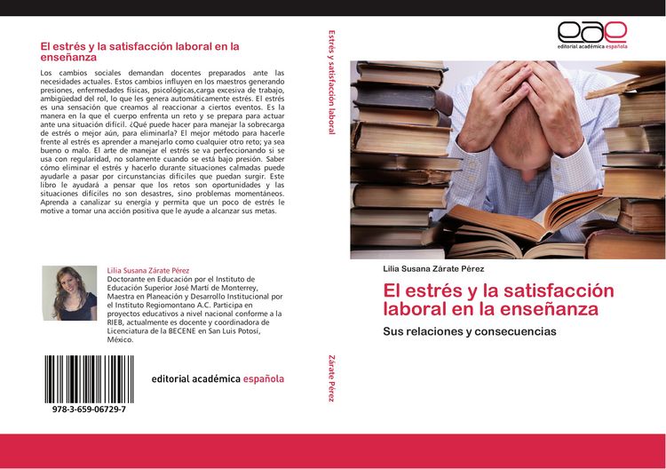 Produktbild: El estr&eacute;s y la satisfacci&oacute;n laboral en la ense&ntilde;anza