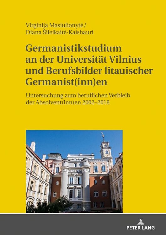 Produktbild: Germanistikstudium an der Universit&auml;t Vilnius und Berufsbilder litauischer Germanist(inn)en