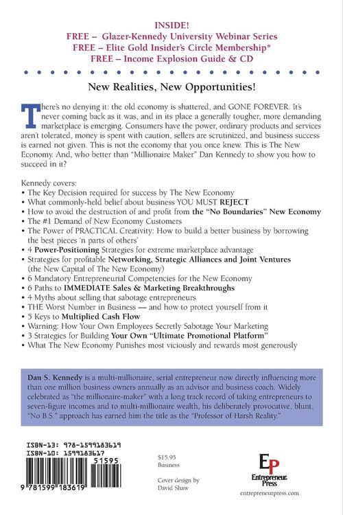 Produktbild: No B.S. Business Success In The New Economy
