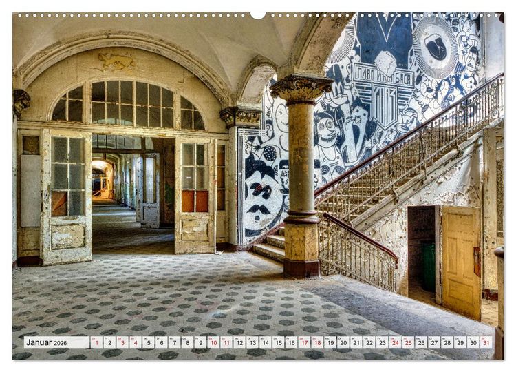 Produktbild: Wiedersehen mit alten Heilst&auml;tten (hochwertiger Premium Wandkalender 2026 DIN A2 quer), Kunstdruck in Hochglanz
