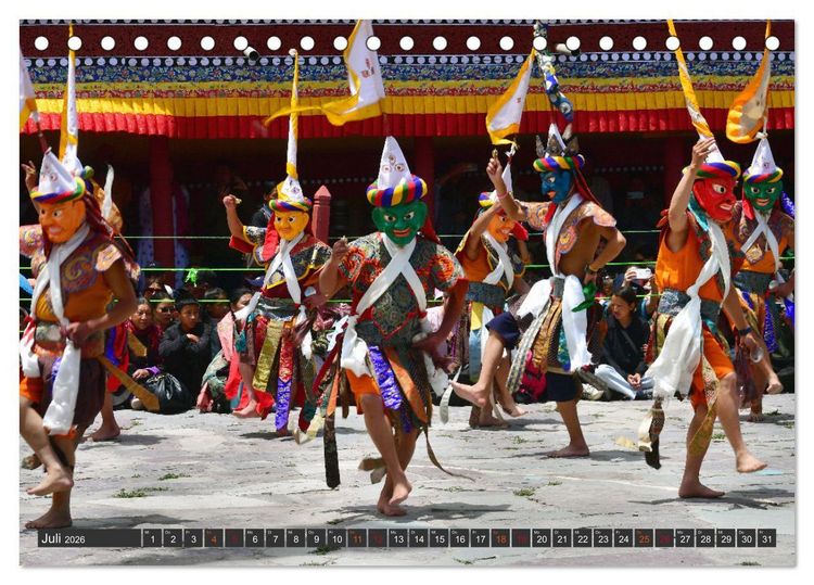 Produktbild: Ladakh - Zanskar (Tischkalender 2026 DIN A5 quer), CALVENDO Monatskalender