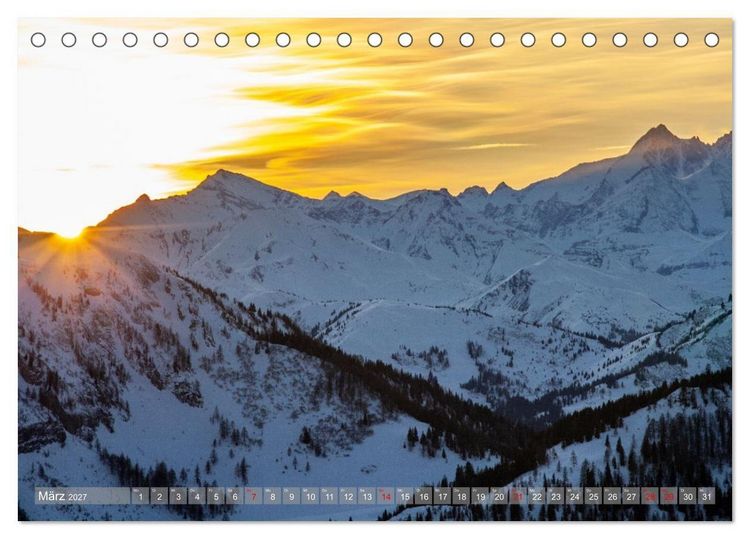 Produktbild: Majest&auml;t Gro&szlig;glockner (Tischkalender 2027 DIN A5 quer), CALVENDO Monatskalender