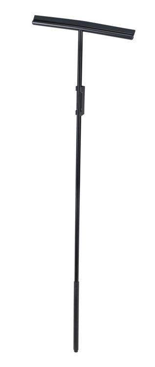 Produktbild: Edelstahl Boden-und Fensterwischer Mod. Rosole Schwarz, 40 cm Wischbreite