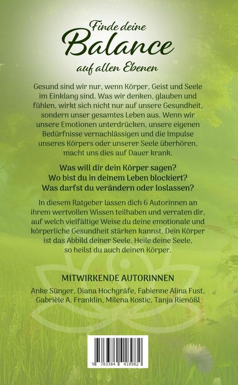Produktbild: Harmonie f&uuml;r K&ouml;rper & Seele - Finde deine Balance auf allen Ebenen