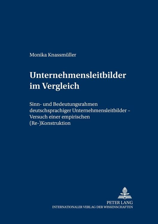 Produktbild: Unternehmensleitbilder im Vergleich