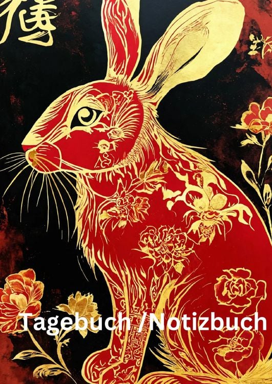 Produktbild: Tagebuch / Notizbuch Chinesische Tierkreis Hase