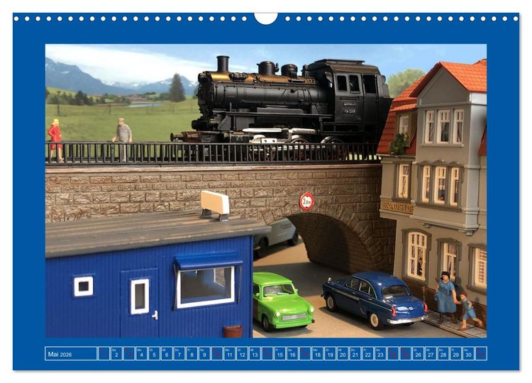 Produktbild: Die Welt der kleinen Autos (Wandkalender 2026 DIN A3 quer), CALVENDO Monatskalender