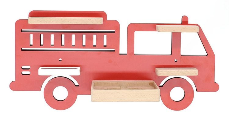 Produktbild: Wandregal "Feuerwehr" für Toniebox