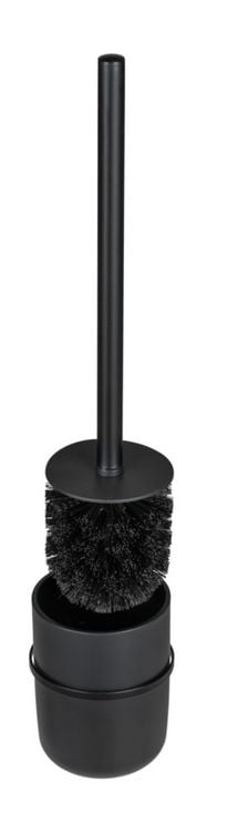 Produktbild: Turbo-Loc&reg; WC-Garnitur Mod. Carpino Schwarz, Befestigen ohne Bohren