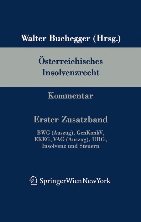 Produktbild: &Ouml;sterreichisches Insolvenzrecht