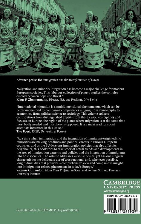 Produktbild: Immigration and the Transformation of Europe