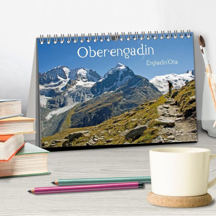 Produktbild: Oberengadin (Tischkalender 2026 DIN A5 quer), CALVENDO Monatskalender