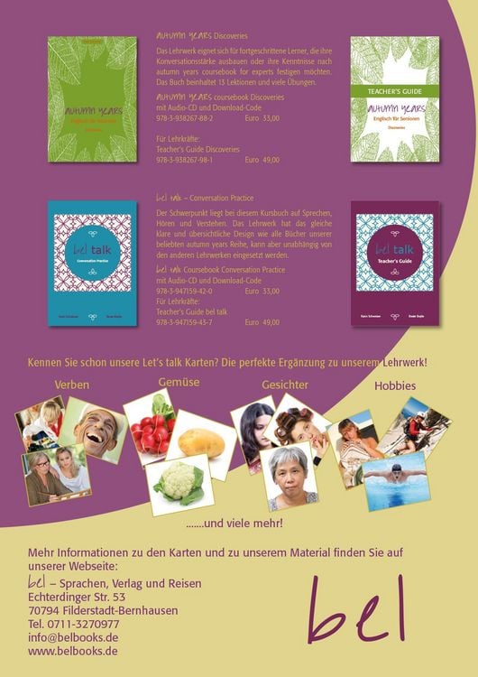 Produktbild: Autumn Years - Englisch f&uuml;r Senioren 1 - Beginners - Coursebook