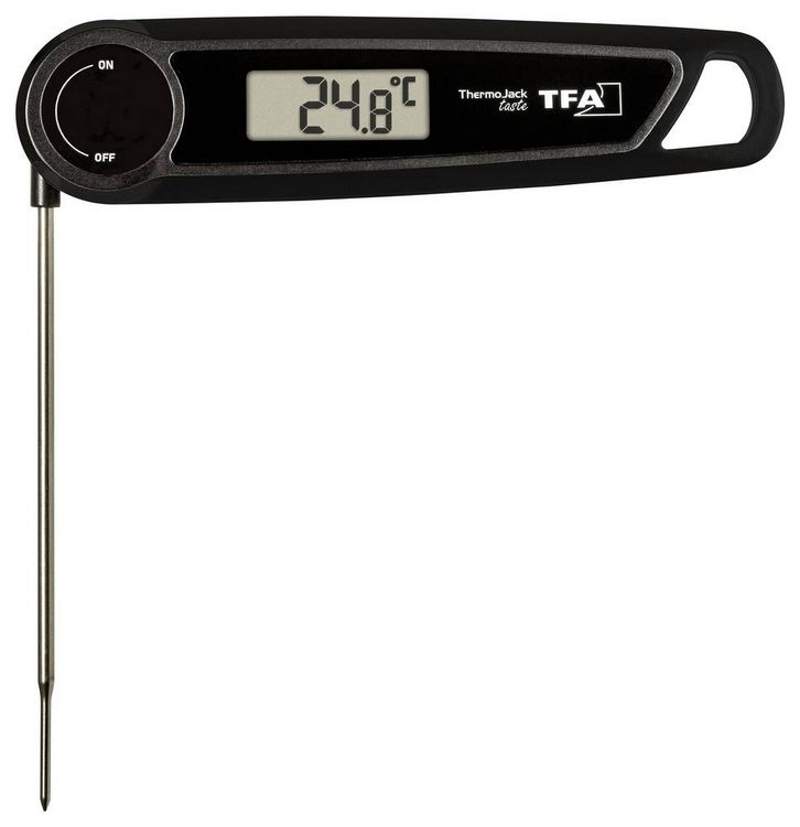 Produktbild: TFA Dostmann THERMO JACK TASTE Grillthermometer Schwarz