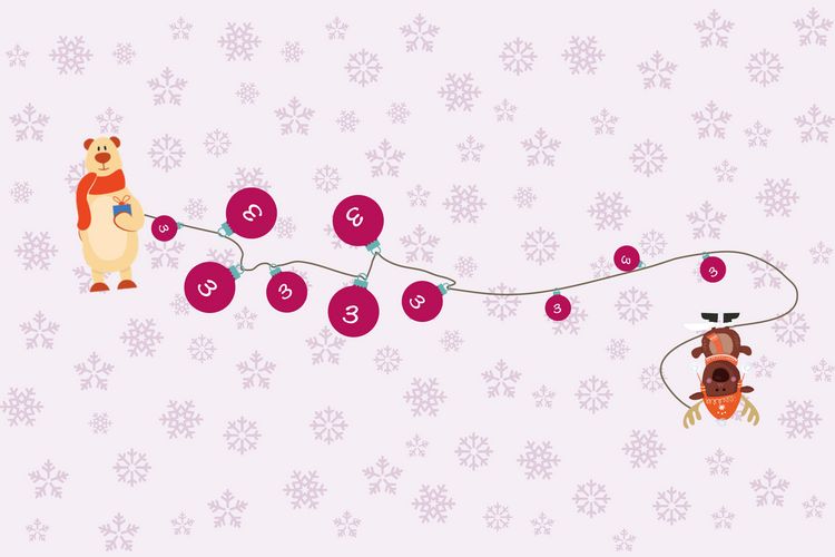 Produktbild: Hosentaschenadventskalender 2024