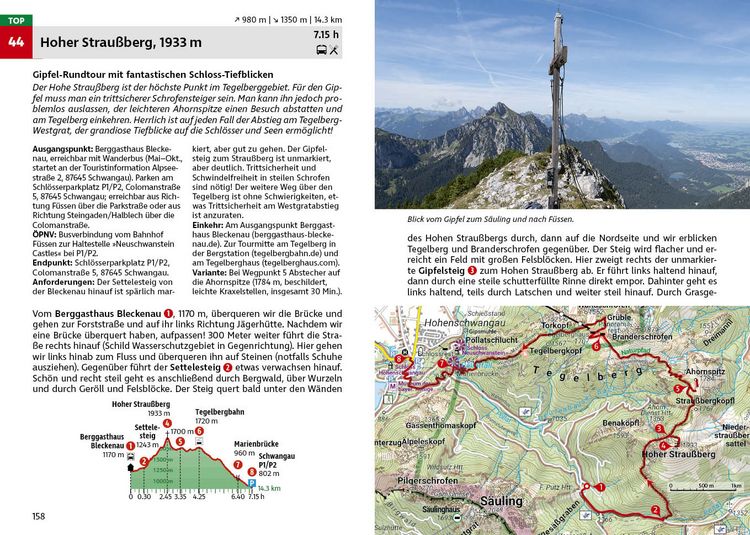 Produktbild: ROTHER Wanderf&uuml;hrer Ammergauer Alpen. 50 Touren von Oberammergau bis F&uuml;ssen, Garmisch-Partenkirchen und zum Plansee