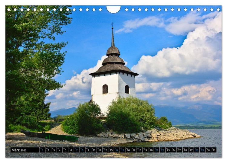 Produktbild: Slowakei - Abseits der Hohen Tatra (Wandkalender 2026 DIN A4 quer), CALVENDO Monatskalender