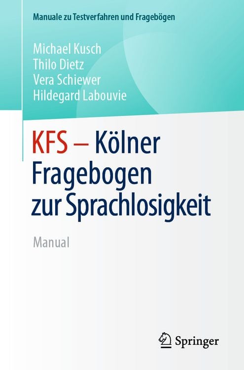 Produktbild: KFS - Kölner Fragebogen zur Sprachlosigkeit
