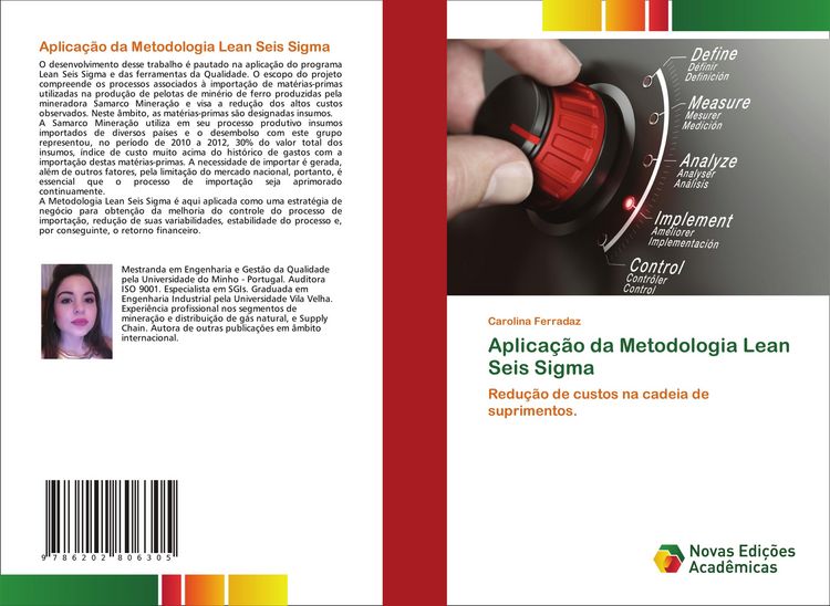 Produktbild: Aplica&ccedil;&atilde;o da Metodologia Lean Seis Sigma