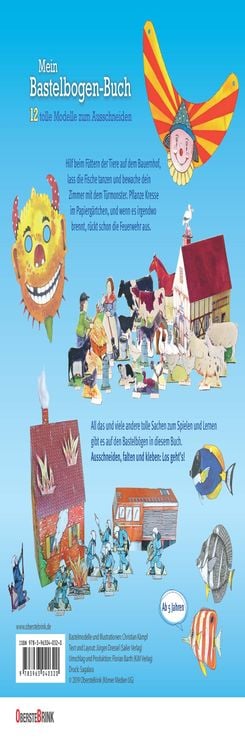 Produktbild: Mein Bastelbogen-Buch