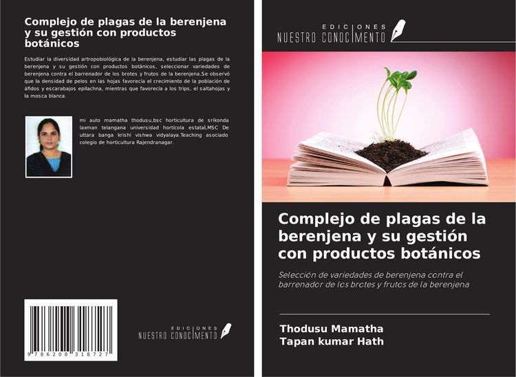 Produktbild: Complejo de plagas de la berenjena y su gesti&oacute;n con productos bot&aacute;nicos