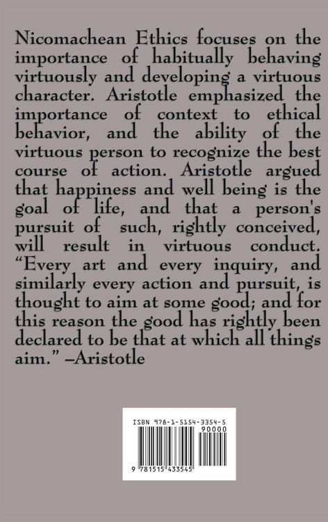Produktbild: The Nicomachean Ethics