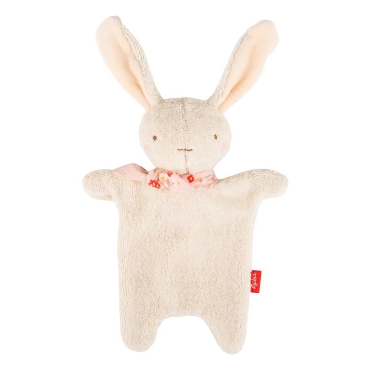 Produktbild: Sigikid 31273 - Baby Schnuffeltuch Hase, naturwei&szlig;, Baumwollfrottee, Farmhouse Family
