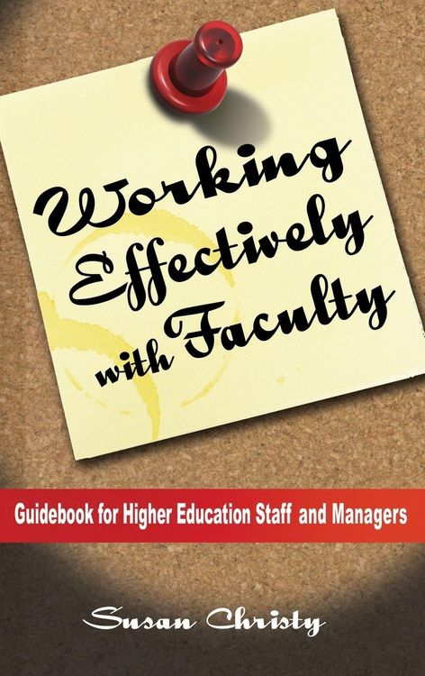 Produktbild: Working Effectively with Faculty